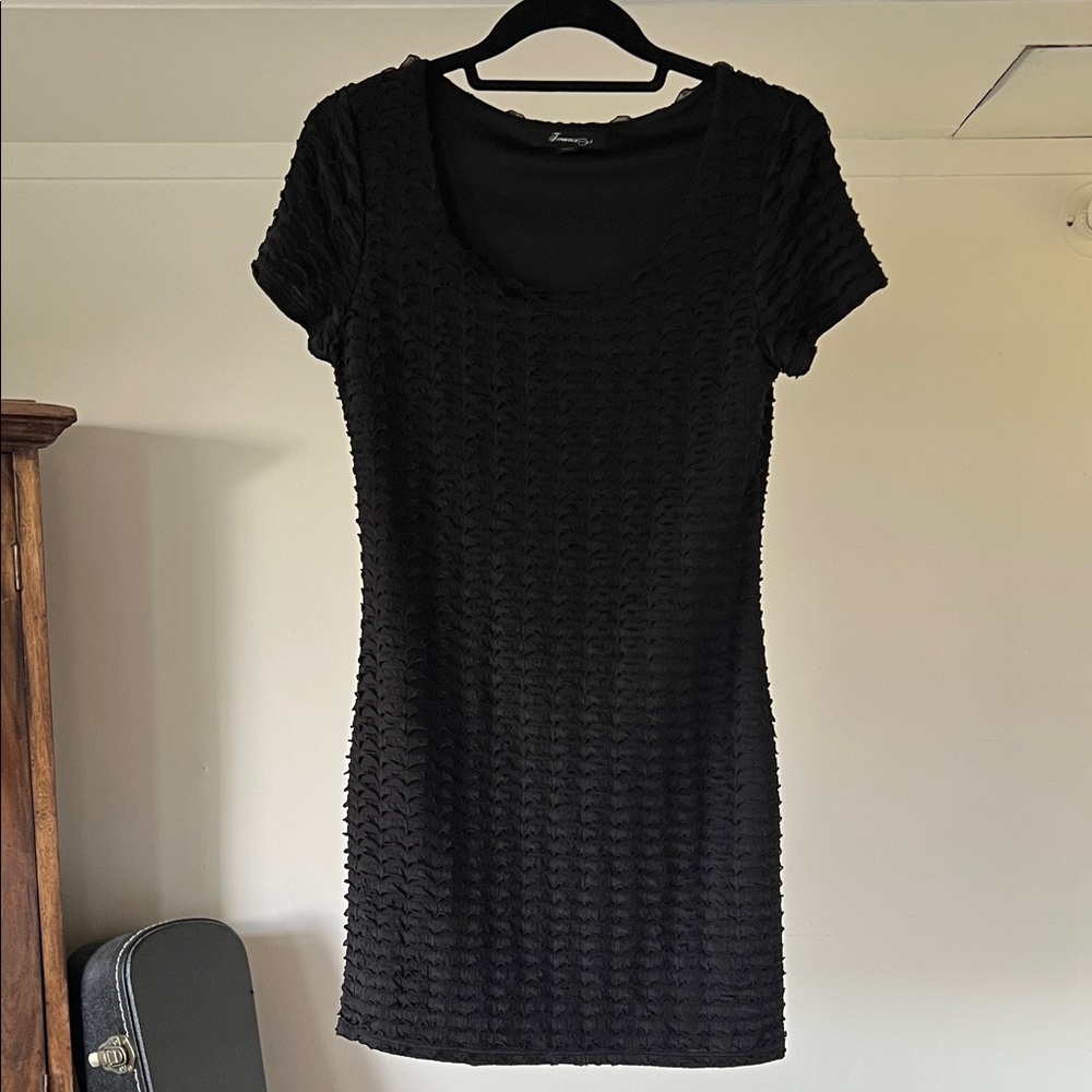 Ruffle Textured Dress